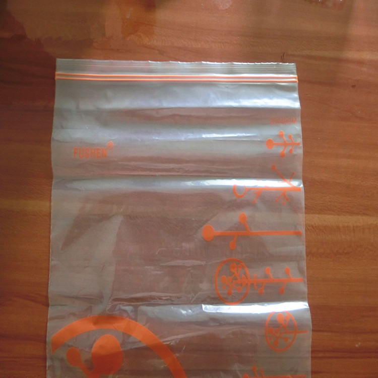 橙色边双骨袋印色PE